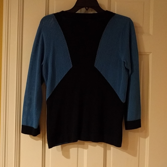 Rag & Bone Two Tone Cardigan Sweater - Picture 2 of 4